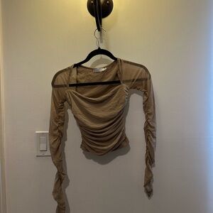 Adika Elegant Tan Top